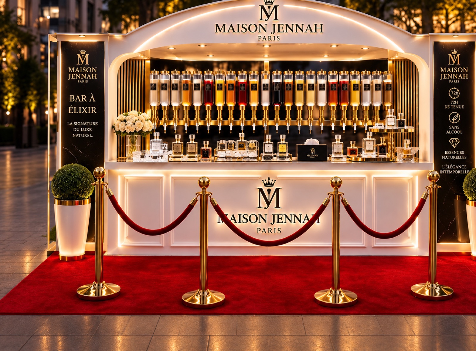 Bar à Élixir Maison Jennah Paris pour mariage